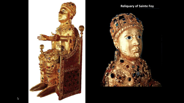Reliquiario dorato di Sainte Foy - Conques-en-Rouergue | Secret World Trip Planner