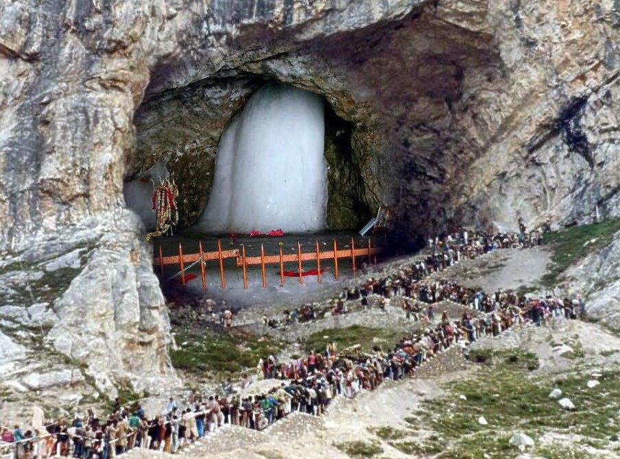 Las cuevas de Amarnath en Cachemira — Pahalgam