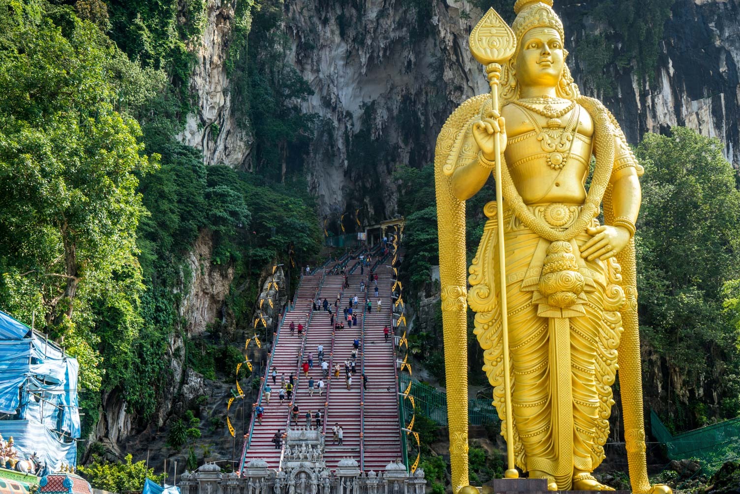 The Batu Caves Temple, near Kuala Lumpur — Batu Caves