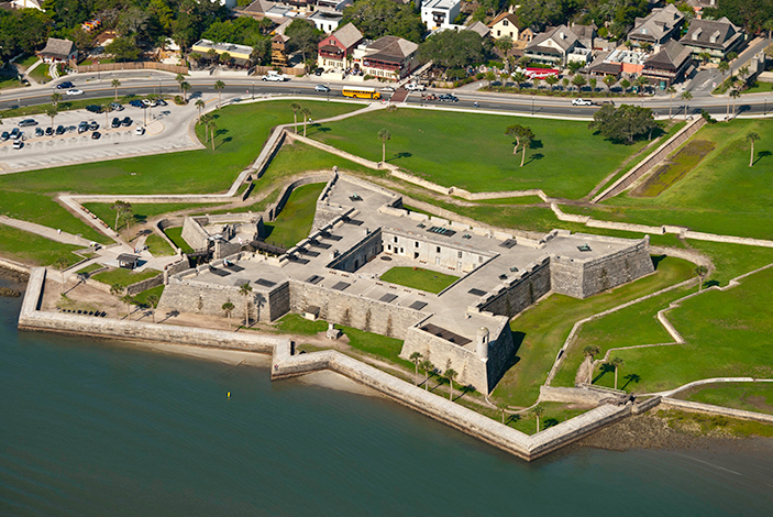 Castillo de San Marcos in St. Augustine — St. Augustine