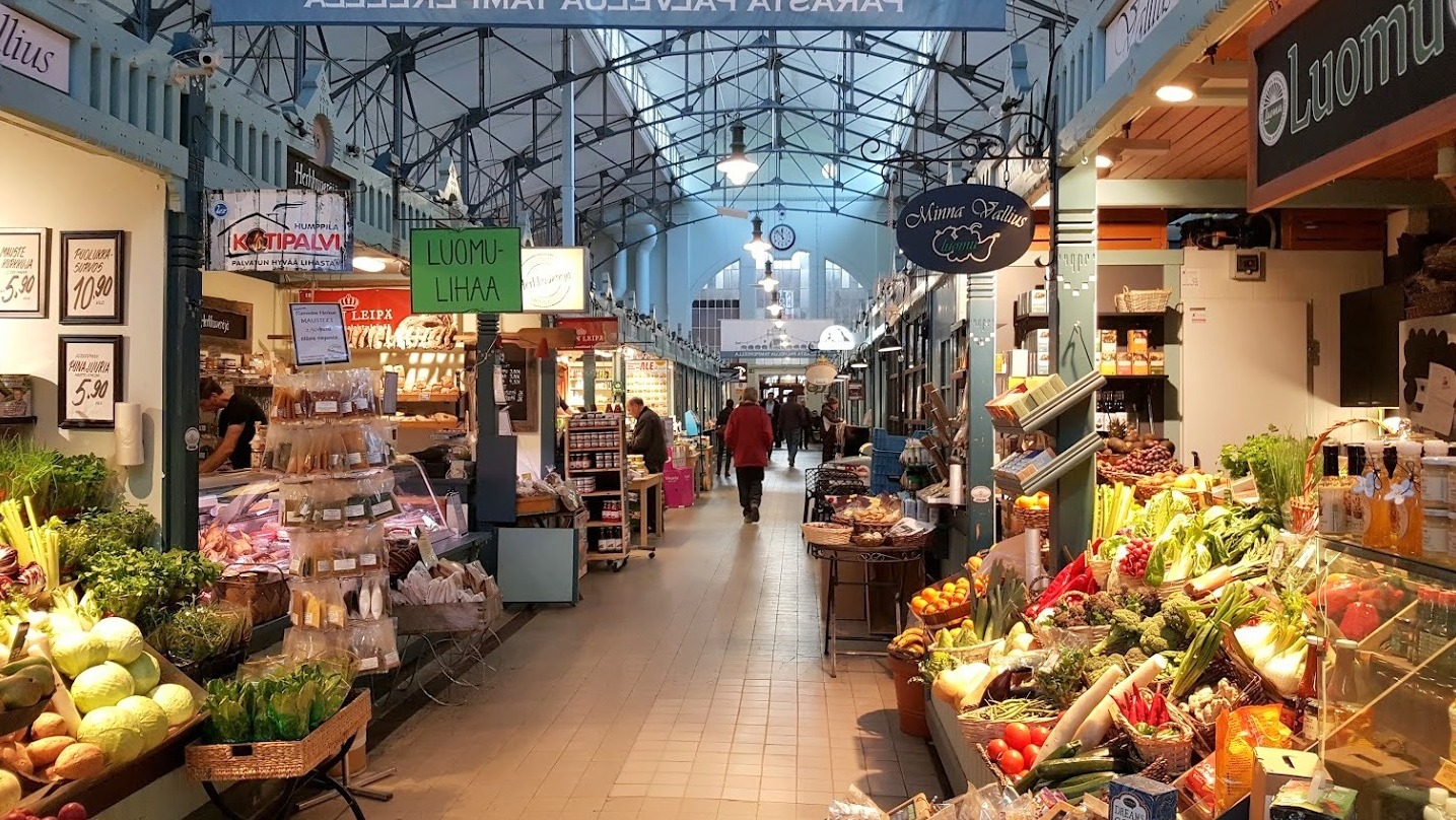 Finland:kauppahalli,one of the best markets covered - Tampere | Secret World Trip Planner