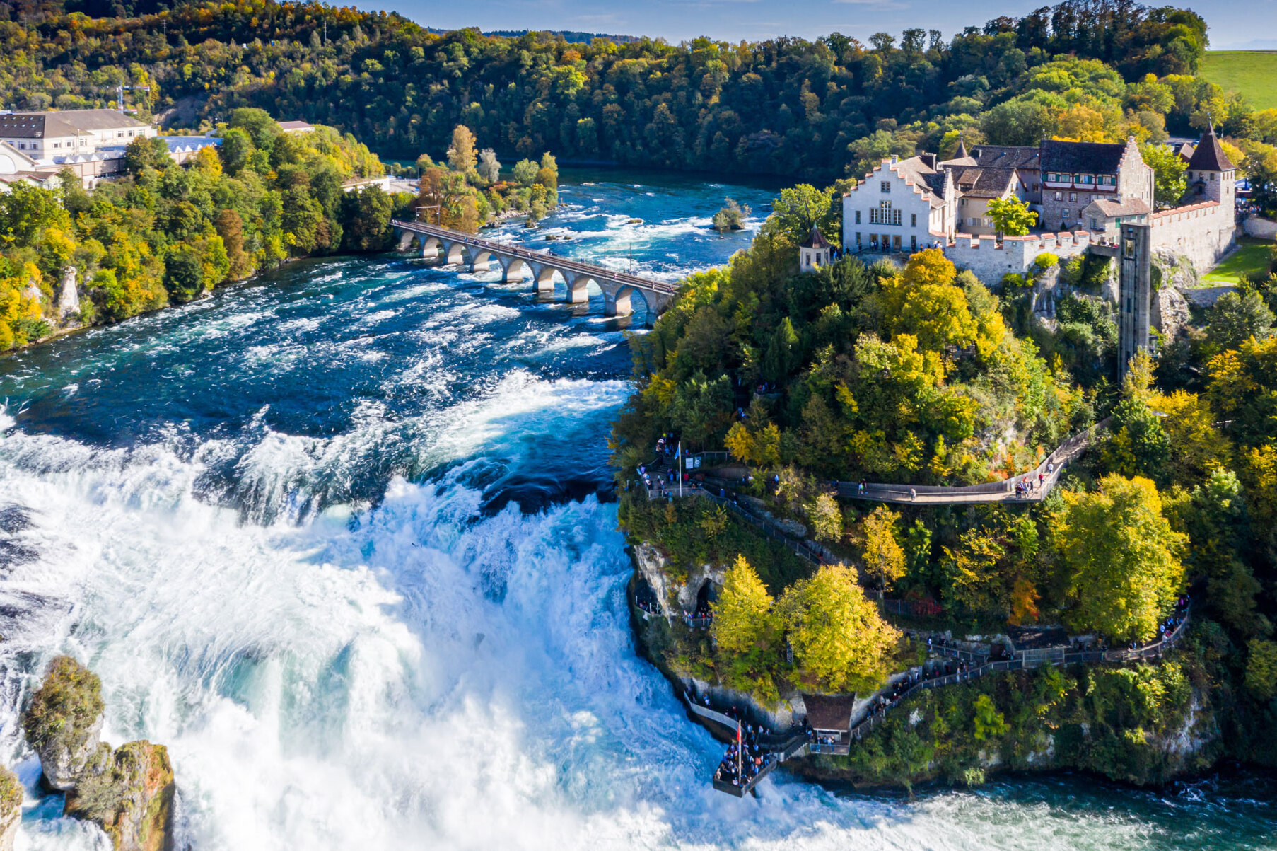 Rheinfall: The incredible waterfalls on the Rhine - Neuhausen am Rheinfall | Secret World Trip Planner