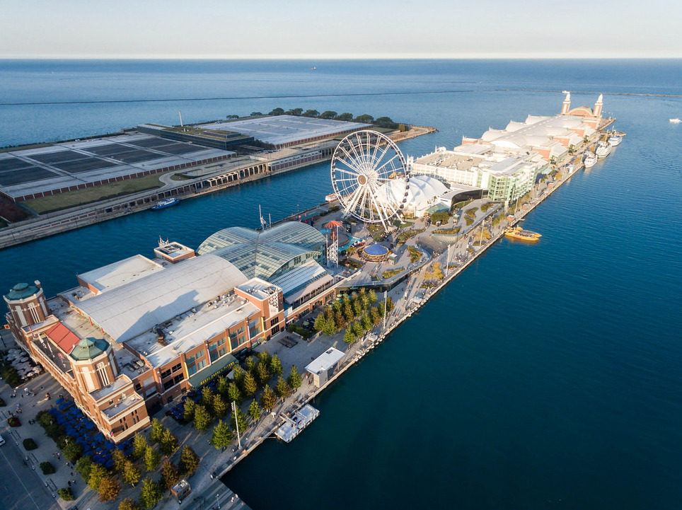 Chicago lakefront: Naval Pier, grad u gradu. - Chicago | Secret World Trip Planner
