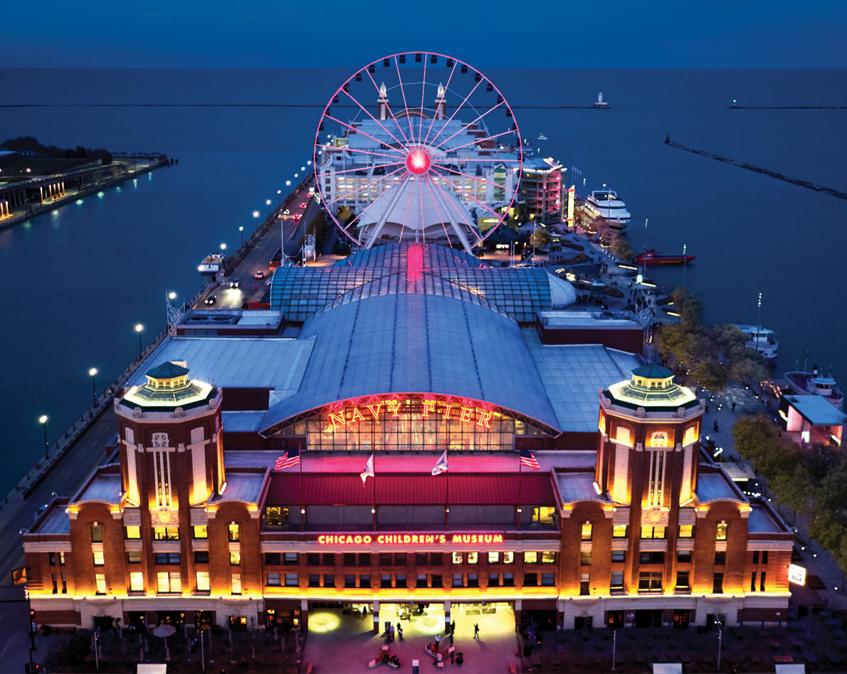 Chicago lakefront: Naval Pier, grad u gradu. - Chicago | Secret World Trip Planner
