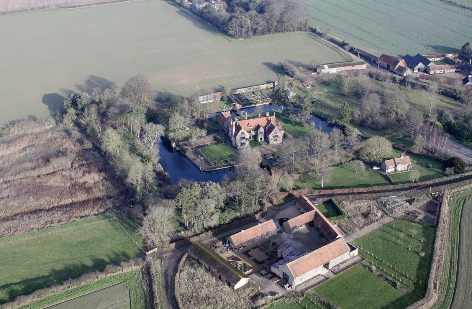 In a lovely rural location,  Hindringham Hall - Hindringham | Secret World Trip Planner