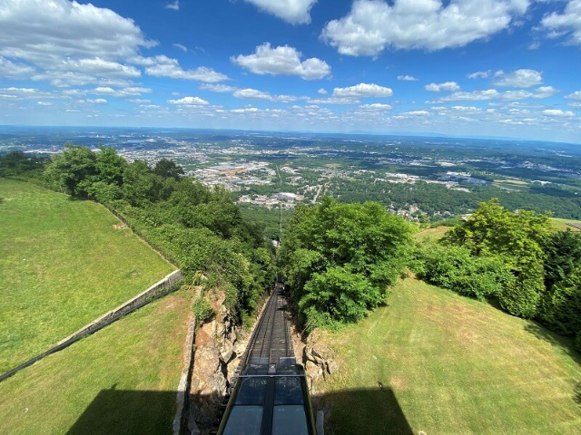 La ferrovia Incline in Tennessee — Chattanooga