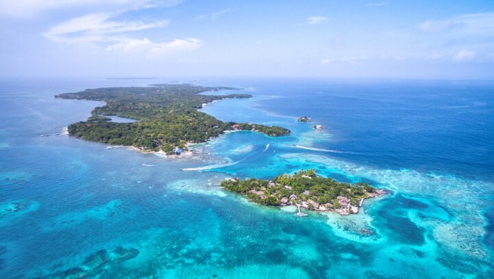 Islas del Rosario and their crystal clear waters — Islas del Rosario