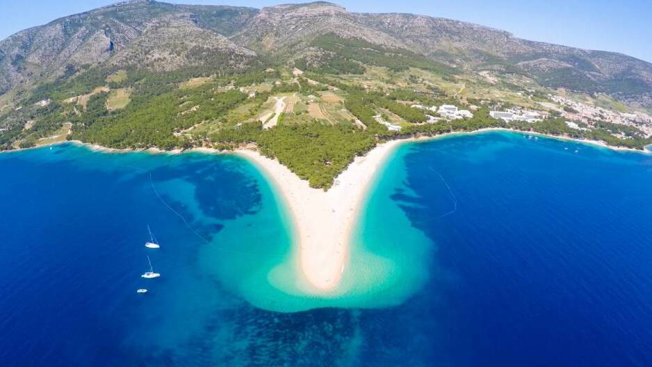 Rata Zlatni: la belleza del Adriático — Bol