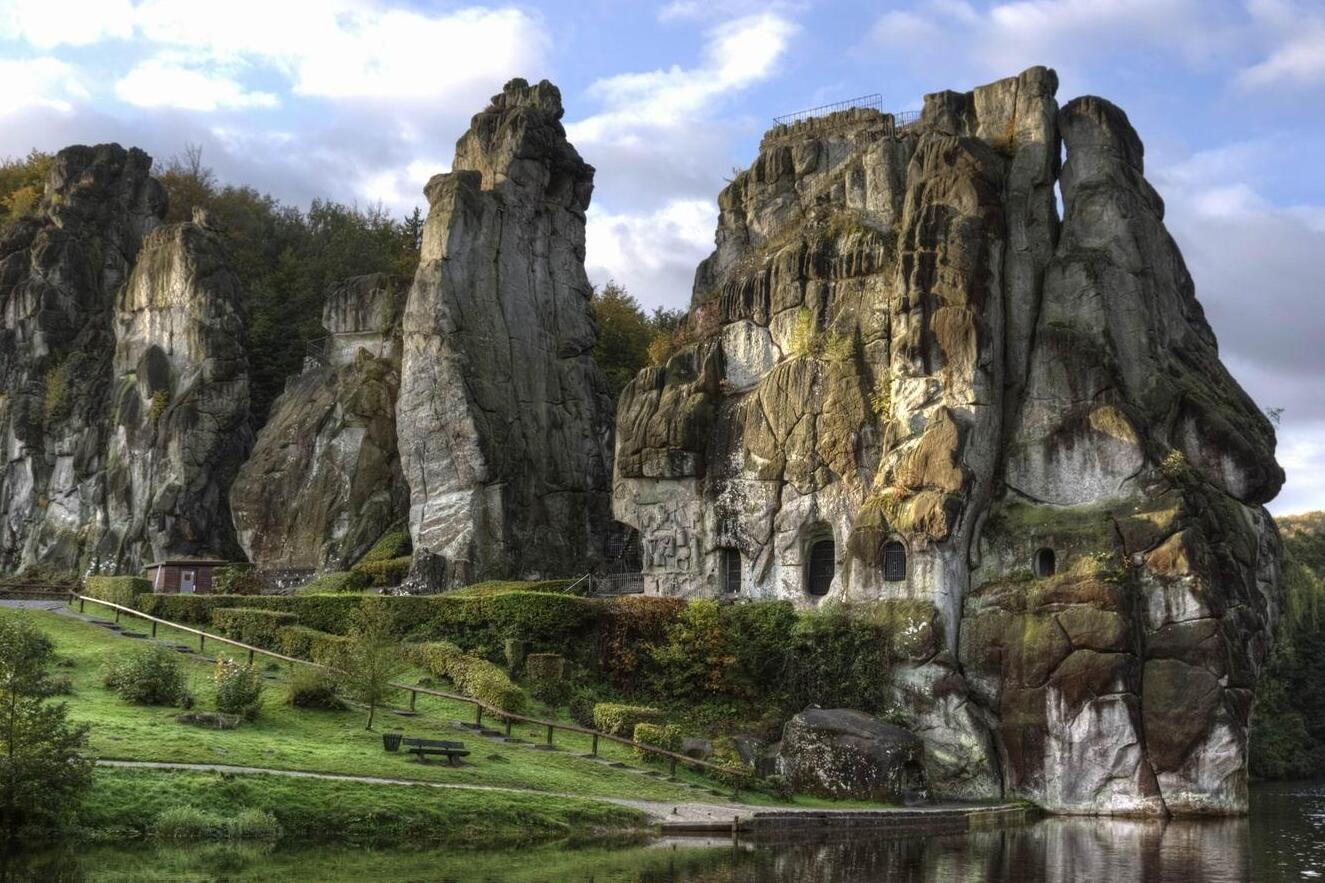 Externsteine: the mysterious rock — Horn-Bad Meinberg