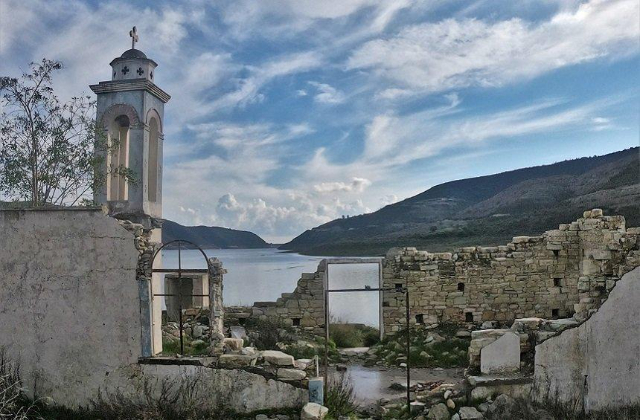 The Seasonal Submersion of St Nicholas Church in Alassa - Alassa | Secret World Trip Planner