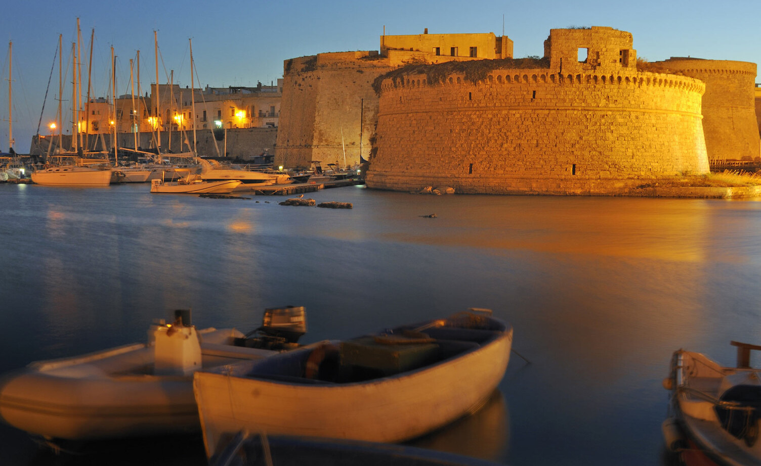 Gallipoli : El Castillo de Angioino — Gallipoli