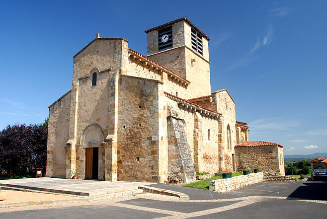 Auvergne | Eglise Saint-Jean, — Glaine-Montaigut