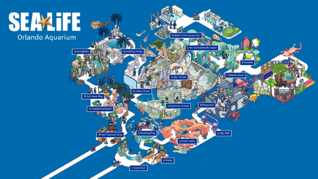Aquarium SEA LIFE d'Orlando - Orlando | Secret World Trip Planner