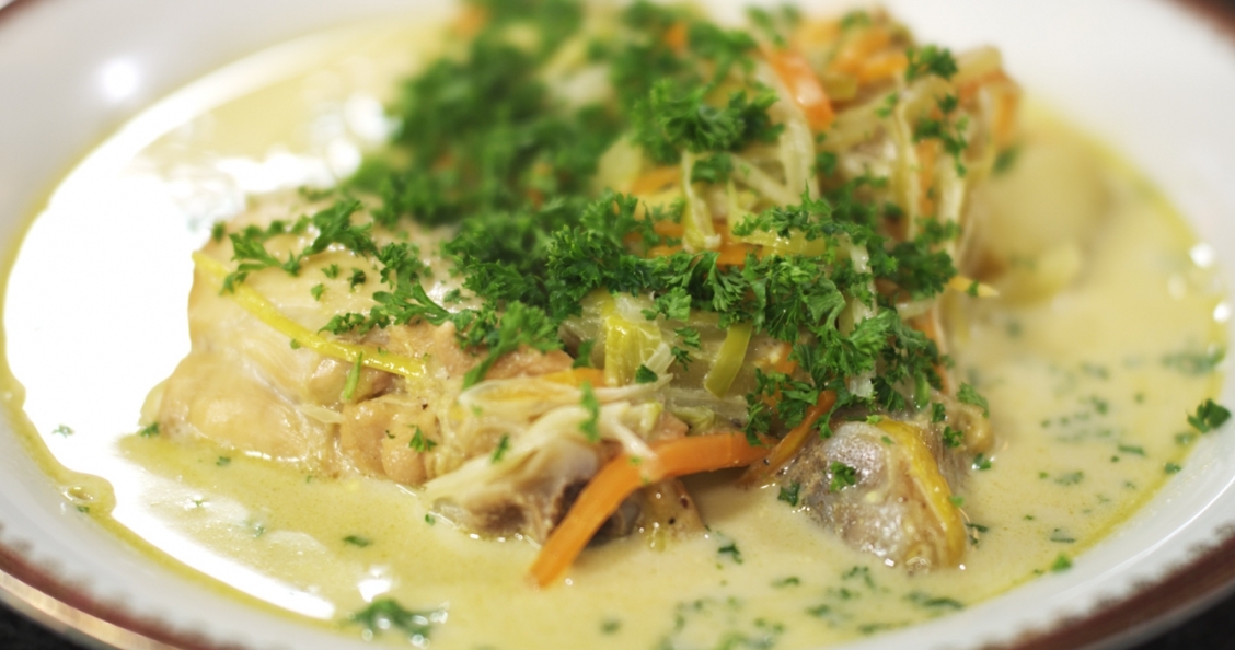 Gentse Waterzooi è una zuppa di minestra — Gand