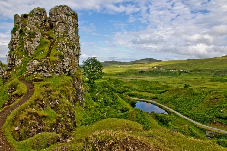 La Fata Glen sull'Isola di Skye — Glenbrittle