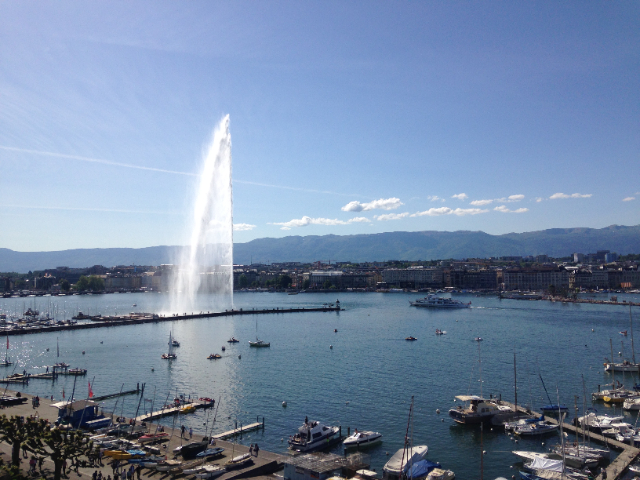 Jet d'Eau, la gran fuente de Ginebra - Genève | Secret World Trip Planner