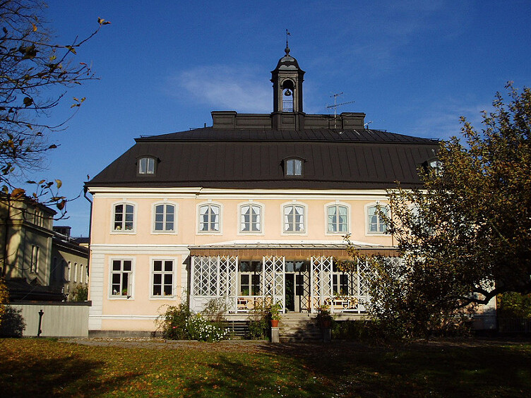 El Palacio de Kristineberg en Kungsholmen — Nordenflychtsvägen 22A