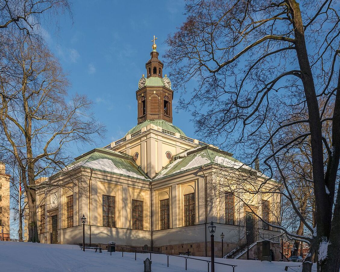 Stockholm: The Baroque style Kungsholm Church - Hantverkargatan 12A | Secret World Trip Planner