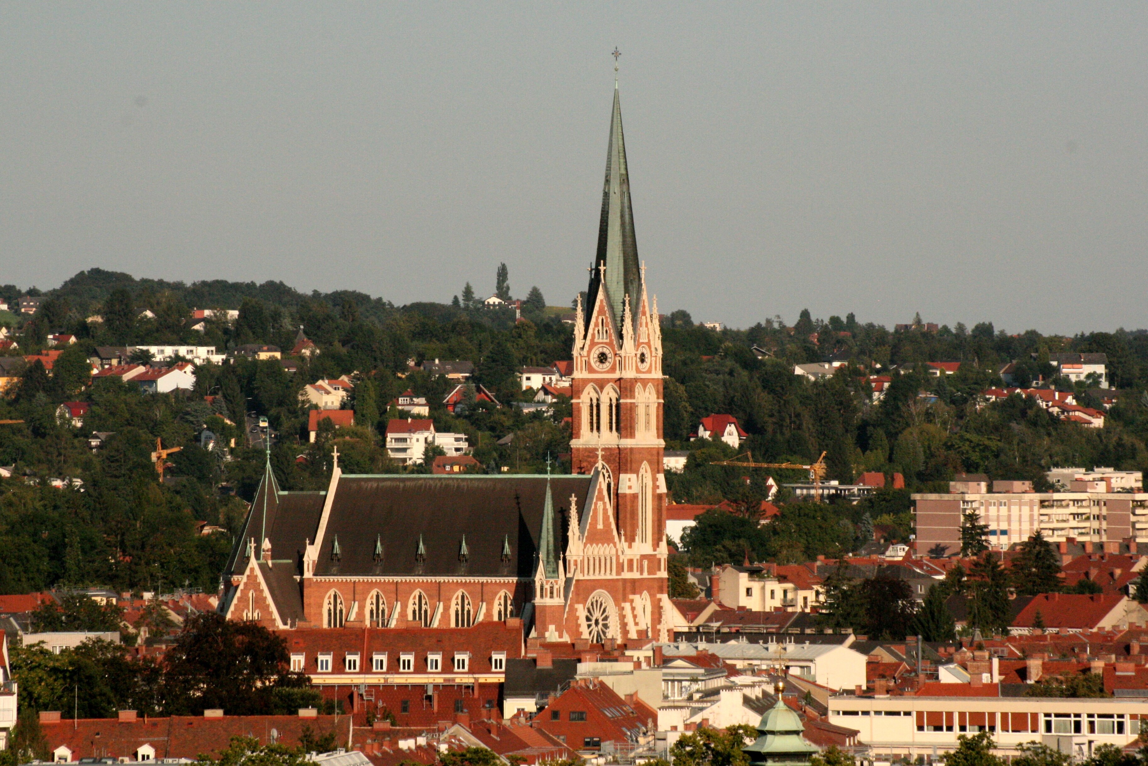 The Herz-Jesu-Kirche is the largest church in Graz — Graz