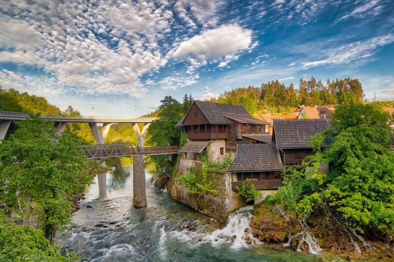 Il magico villaggio di Rastoke — Rastoke