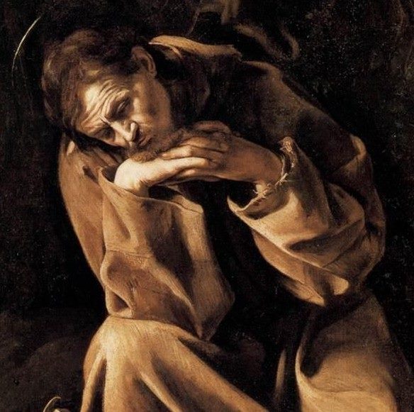 Cremona och Caravaggio: Franciskus i meditation - Via U. Dati | Secret World Trip Planner