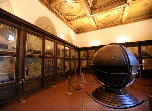 Sala de mapas de los Médicis - Firenze | Secret World Trip Planner