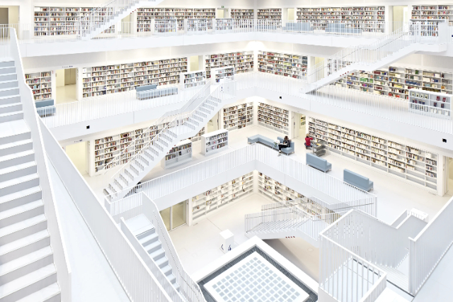 Biblioteca pública de Stuttgart - Stuttgart | Secret World Trip Planner