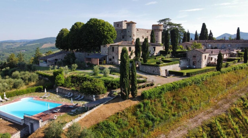 Kastil Meleto - Gaiole In Chianti | Secret World Trip Planner