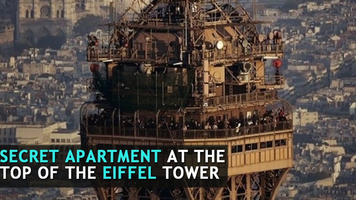 Eifelio bokštas / Gustav Eiffel ' s private apartment - Paris | Secret World Trip Planner