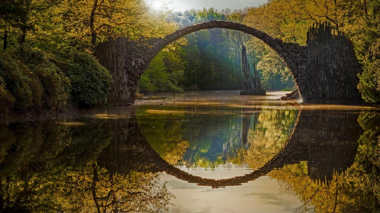 Rakotzbrücke Devil's Bridge - Gablenz | Secret World Trip Planner