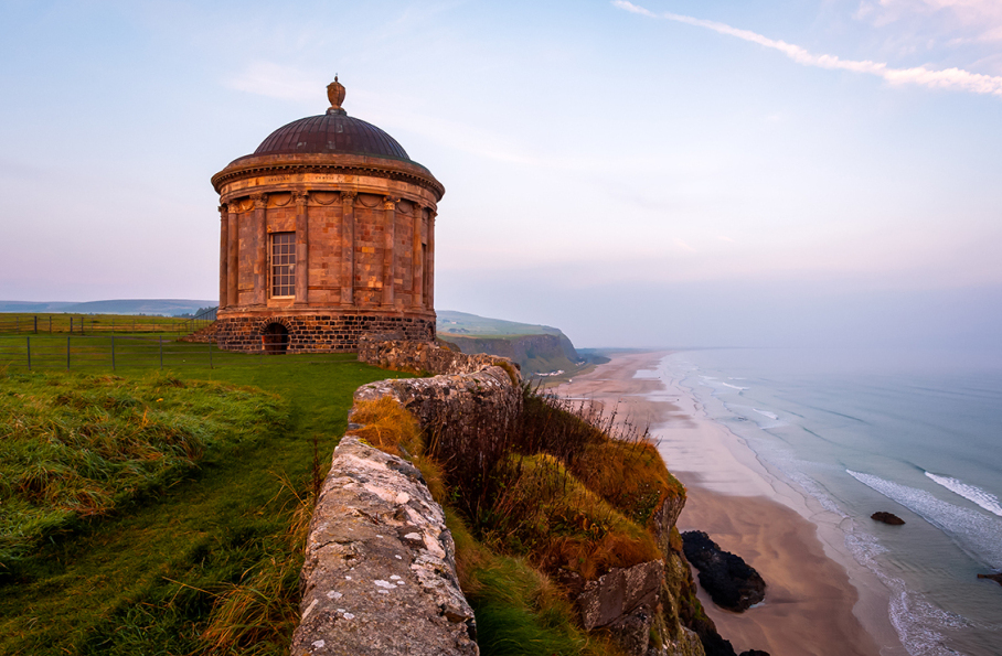 Templo y jardines de Mussenden — Seacoast Rd