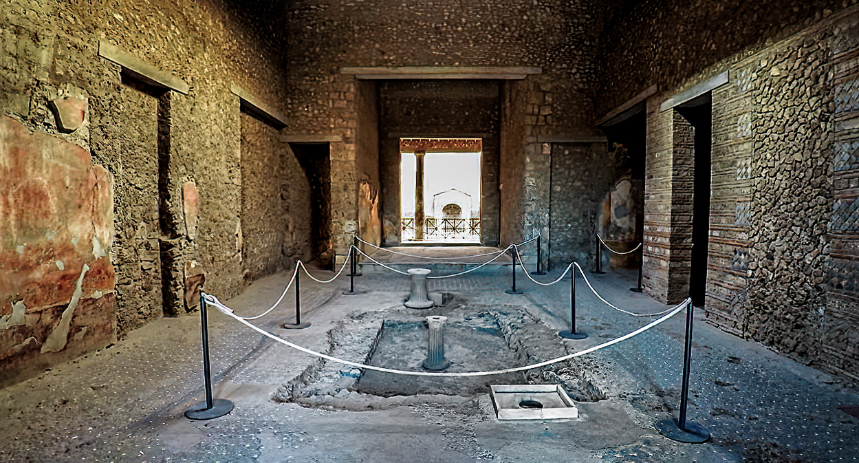 पोम्पी: छोटे फव्वारा की सभा - Pompei | Secret World Trip Planner