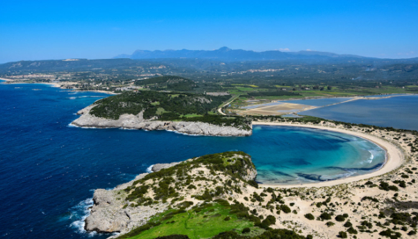 Griekenland: Strand Voidokilia / Omega - Voidokilia beach | Secret World Trip Planner