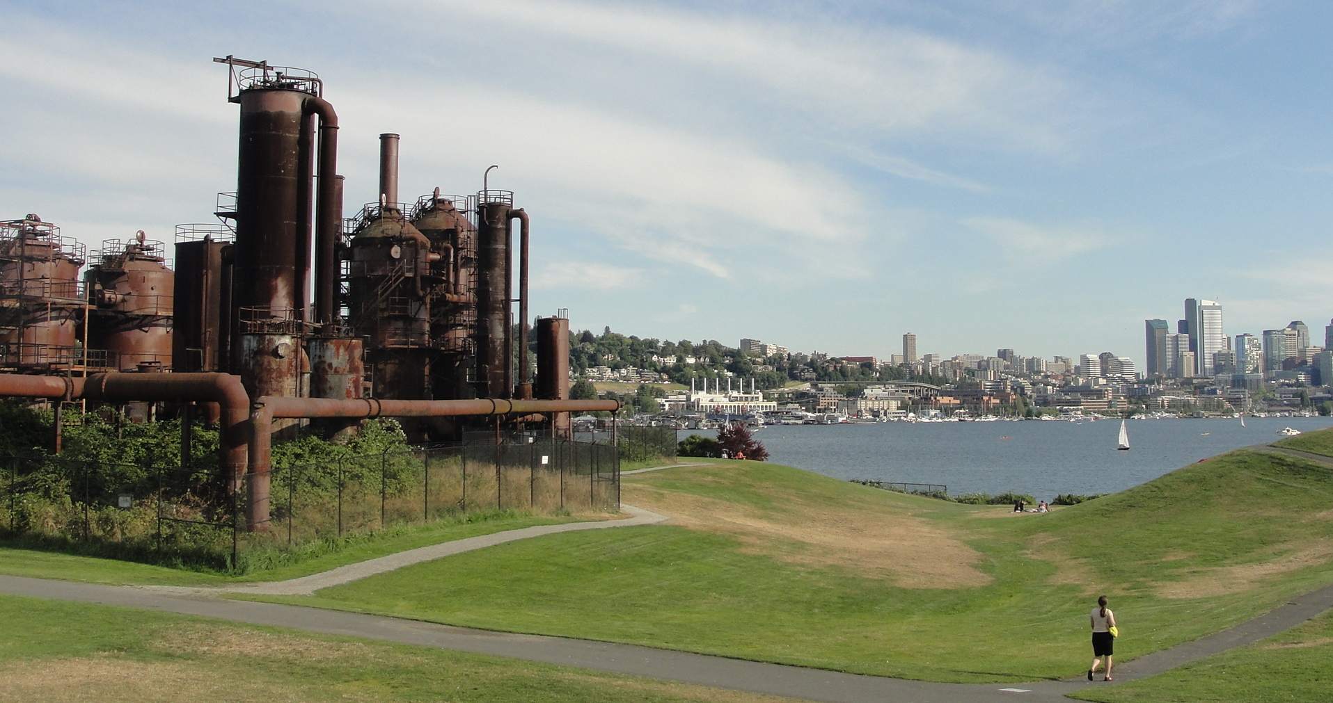 El parque de la fábrica de gas en Seattle - Seattle | Secret World Trip Planner