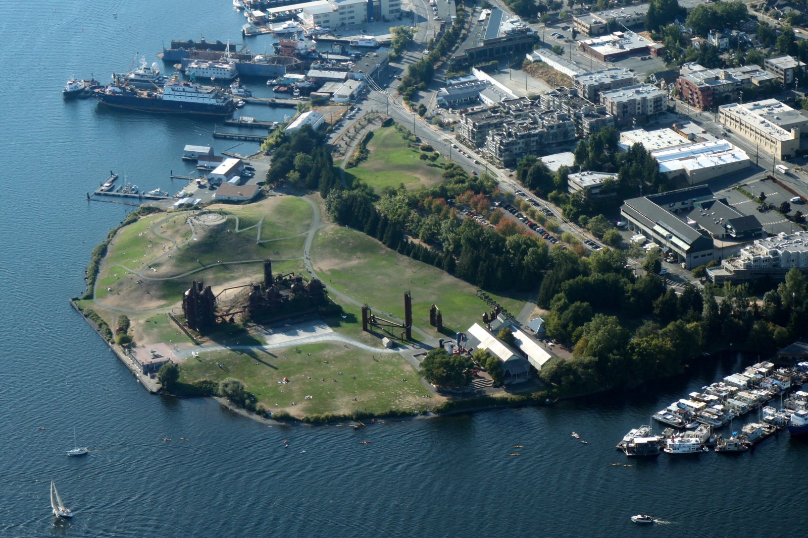 El parque de la fábrica de gas en Seattle - Seattle | Secret World Trip Planner