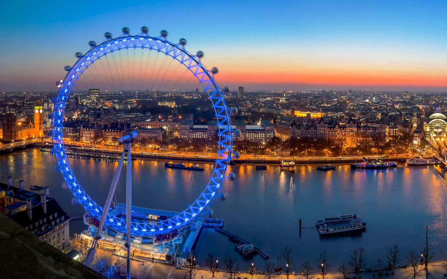 આ લન્ડન આઈ, ફેરિસ વ્હીલ લન્ડન - Lambeth | Secret World Trip Planner