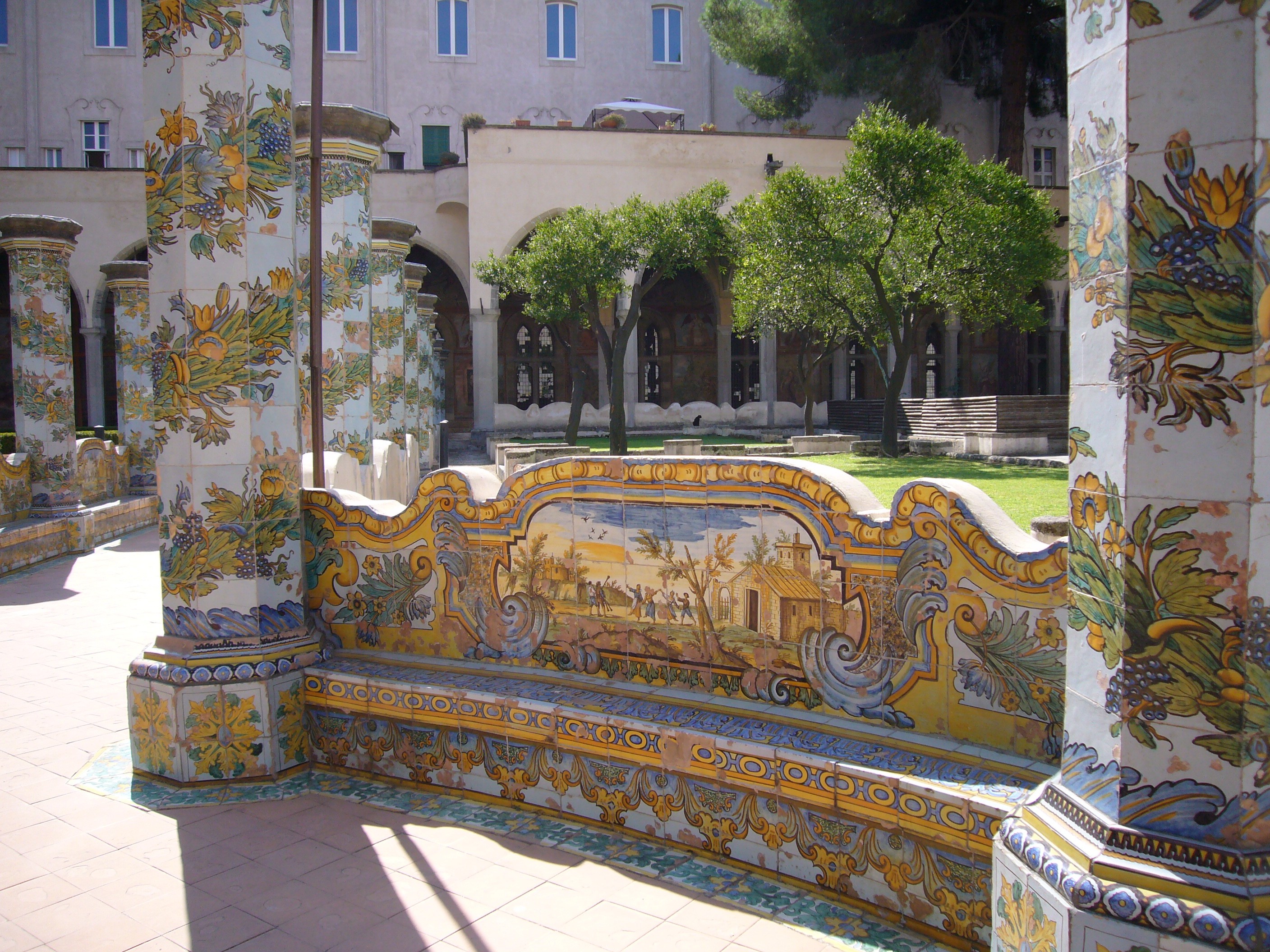 Majolica Cloister of Santa Chiara - Napoli | Secret World Trip Planner