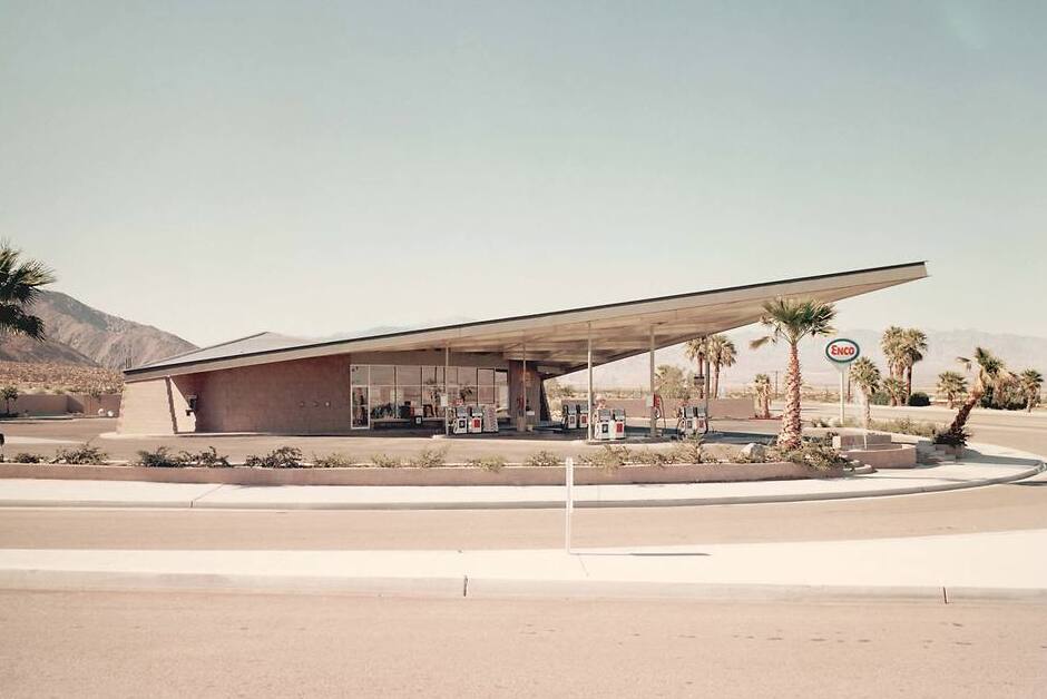 The famous Tramway Gas Station in Palm Springs - Palm Springs | Secret World Trip Planner