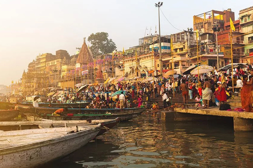El compromiso de la ciudad es asombroso. — Varanasi