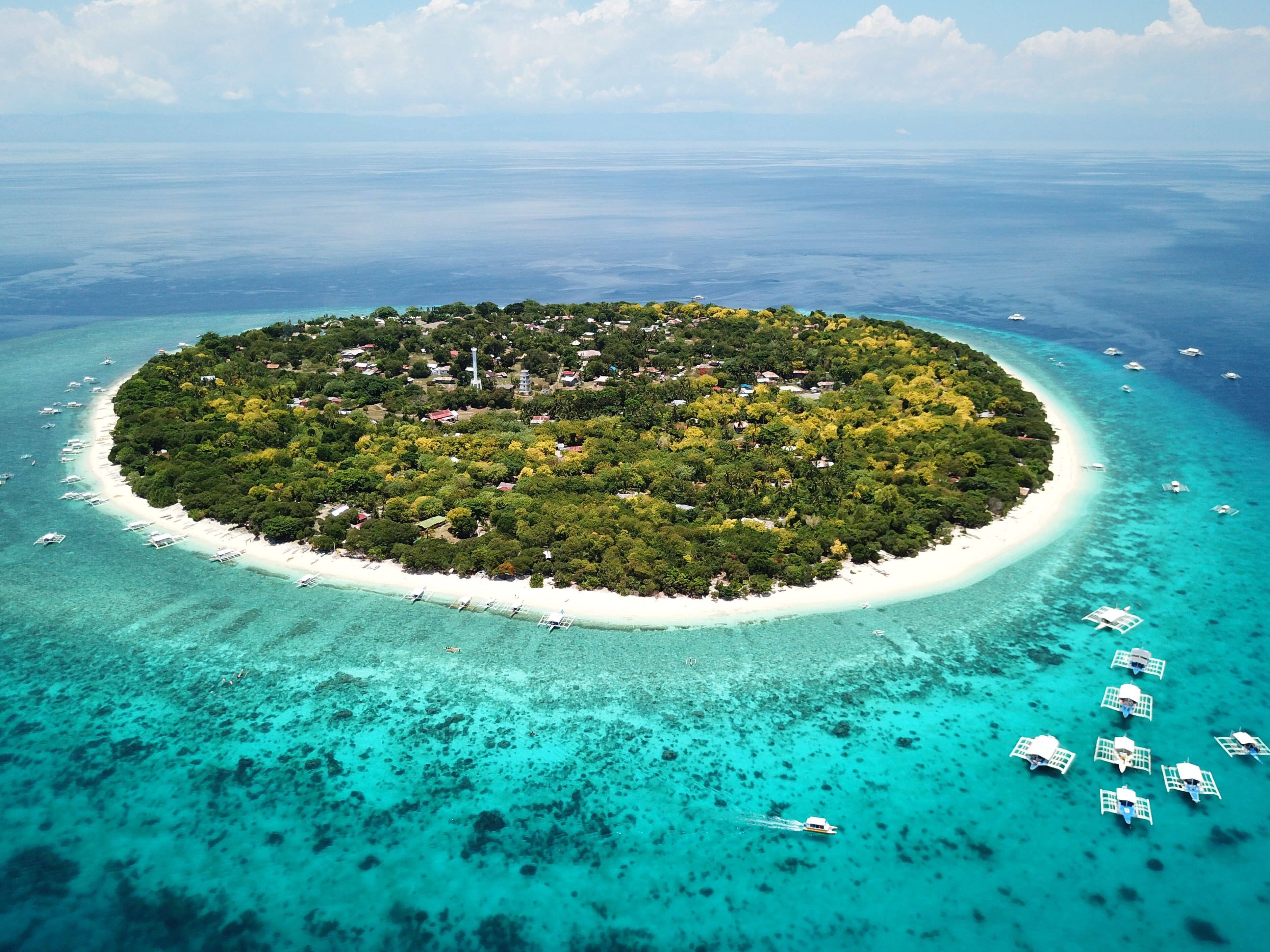 El área de conservación marina de la isla de Pamilacan — Baclayon