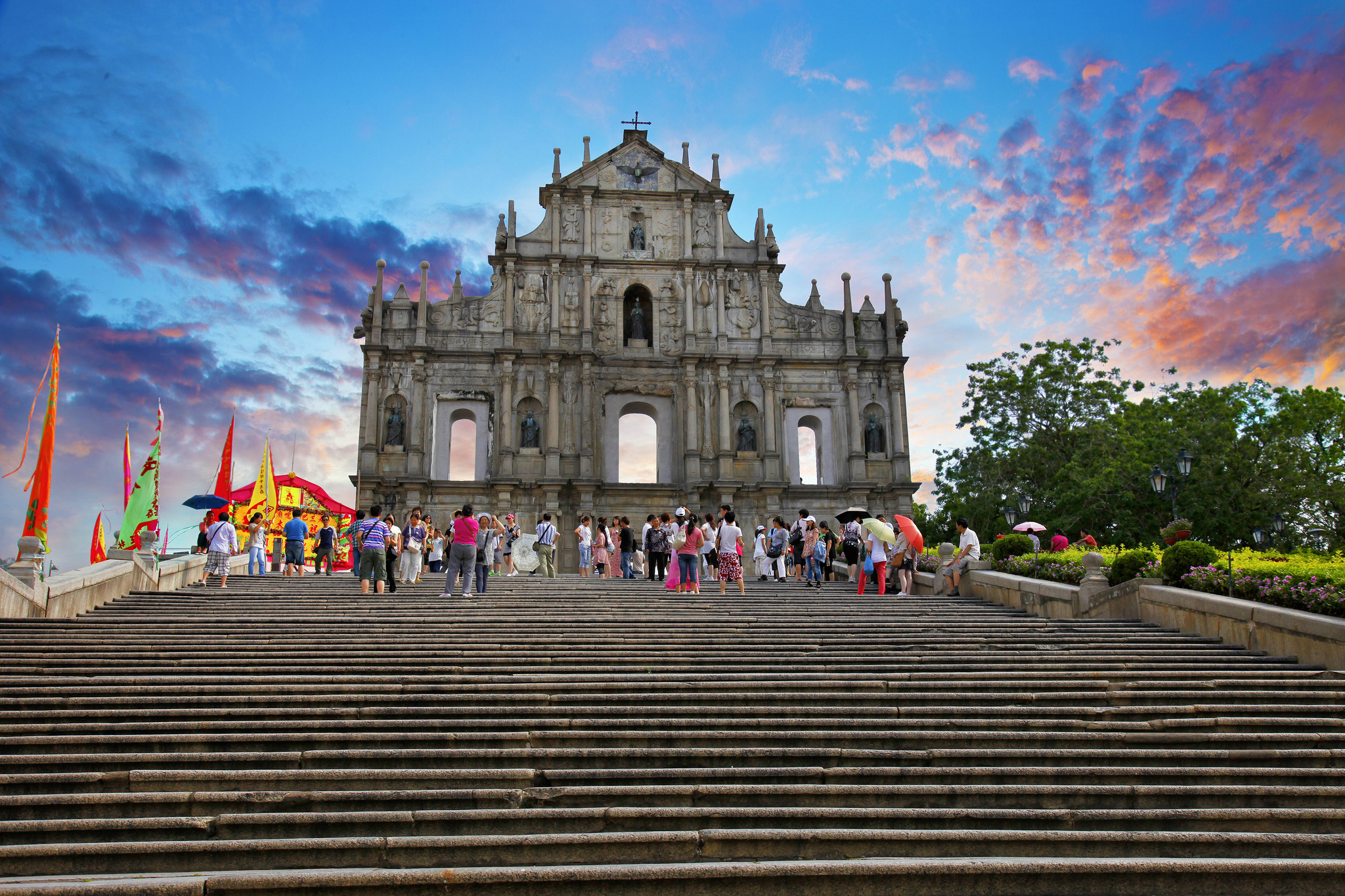 Ruines de la cathédrale Saint-Paul — Macau