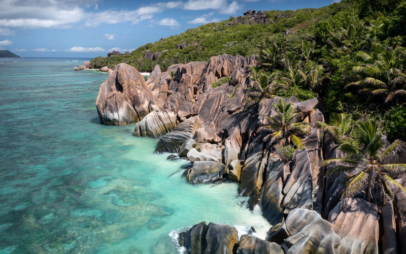 Anse Source d'Argent, Seychellen — Anse Source d'Argent