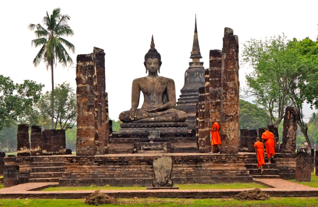 Sukhothai Parke Historikoa - Mueang Kao | Secret World Trip Planner