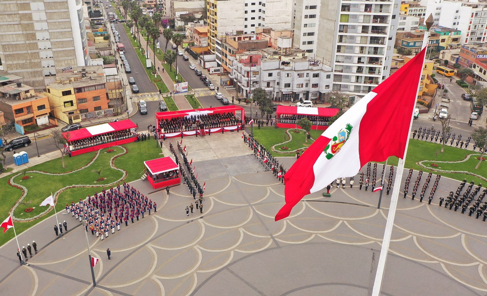 Plaza de la Bandera: Storia e bellezze di Lima — Lima