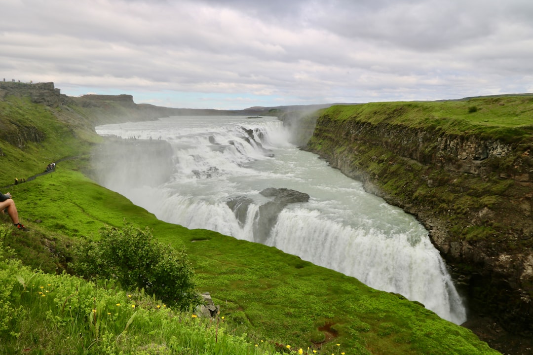 Impresionantes atardeceres en Gullfoss, Islandia - Gullfoss Parking | Secret World Trip Planner