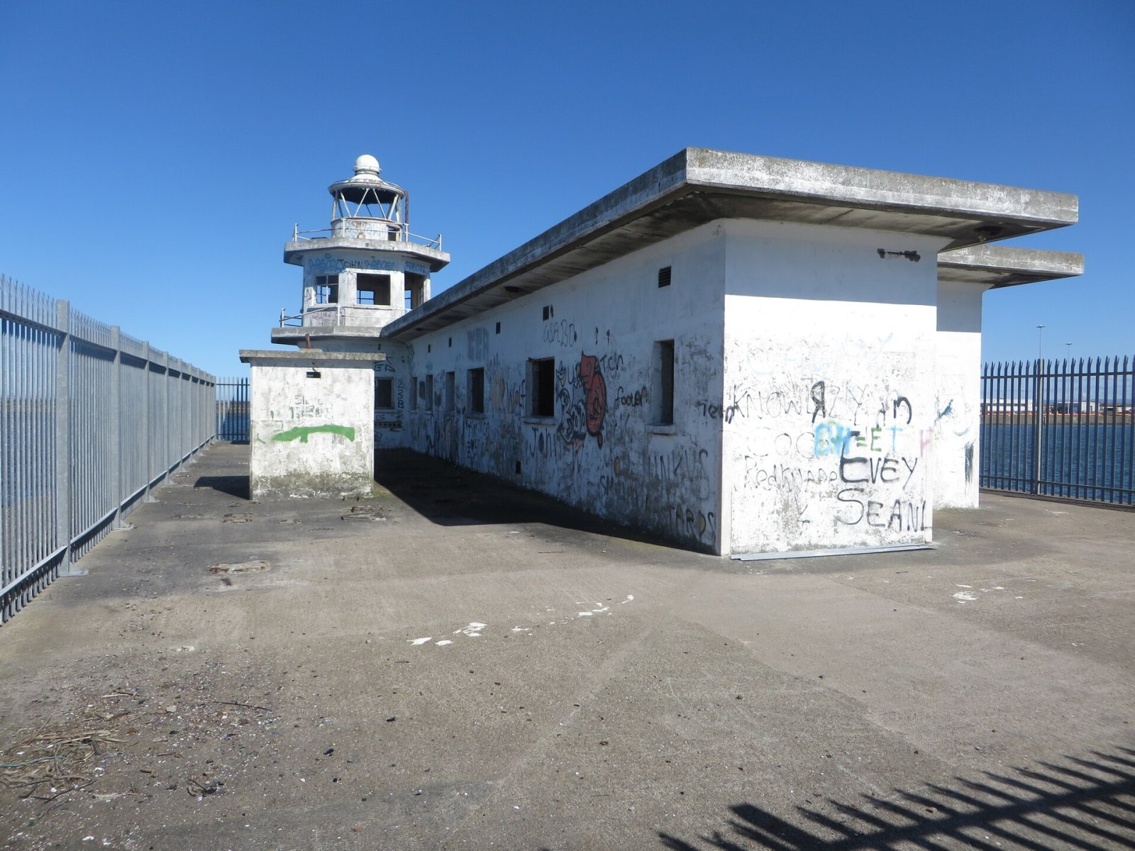 Entdecken Sie den Leith West Breakwater Leuchtturm in Schottland — Leith