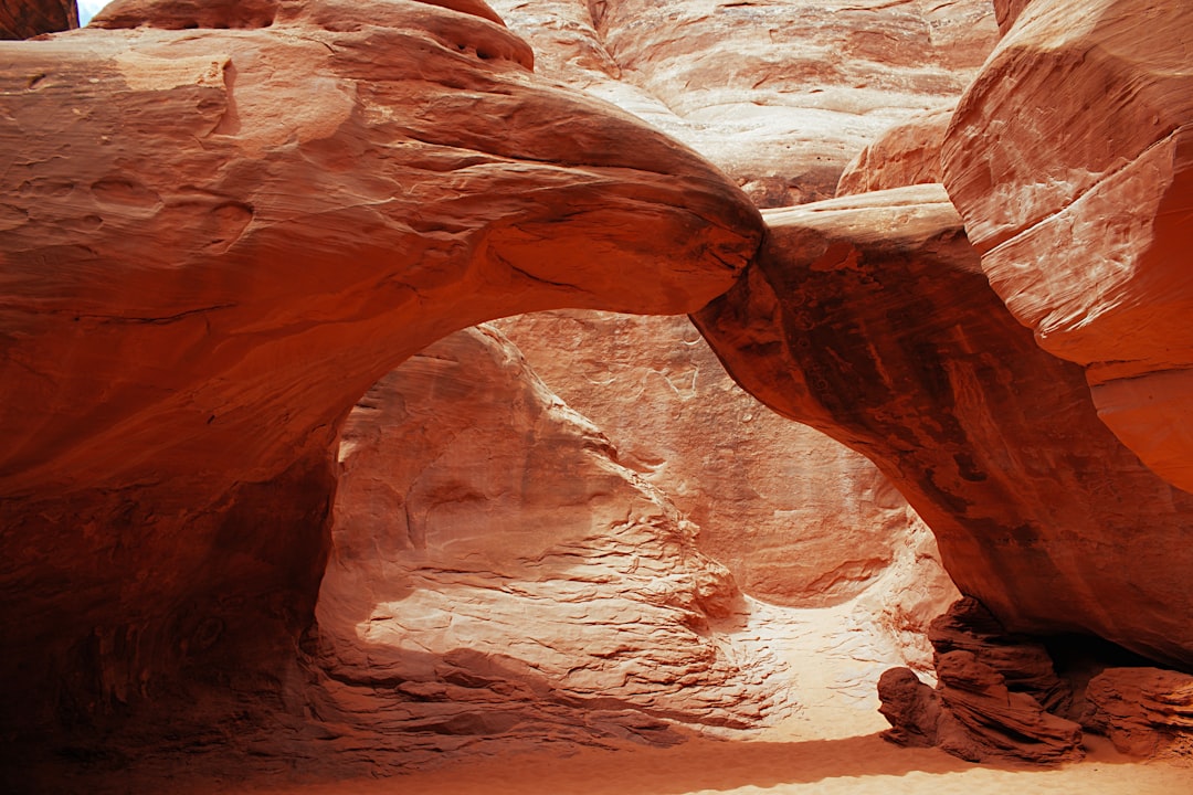 L'arc de pierre de Frouth Rock à Wadi Rum