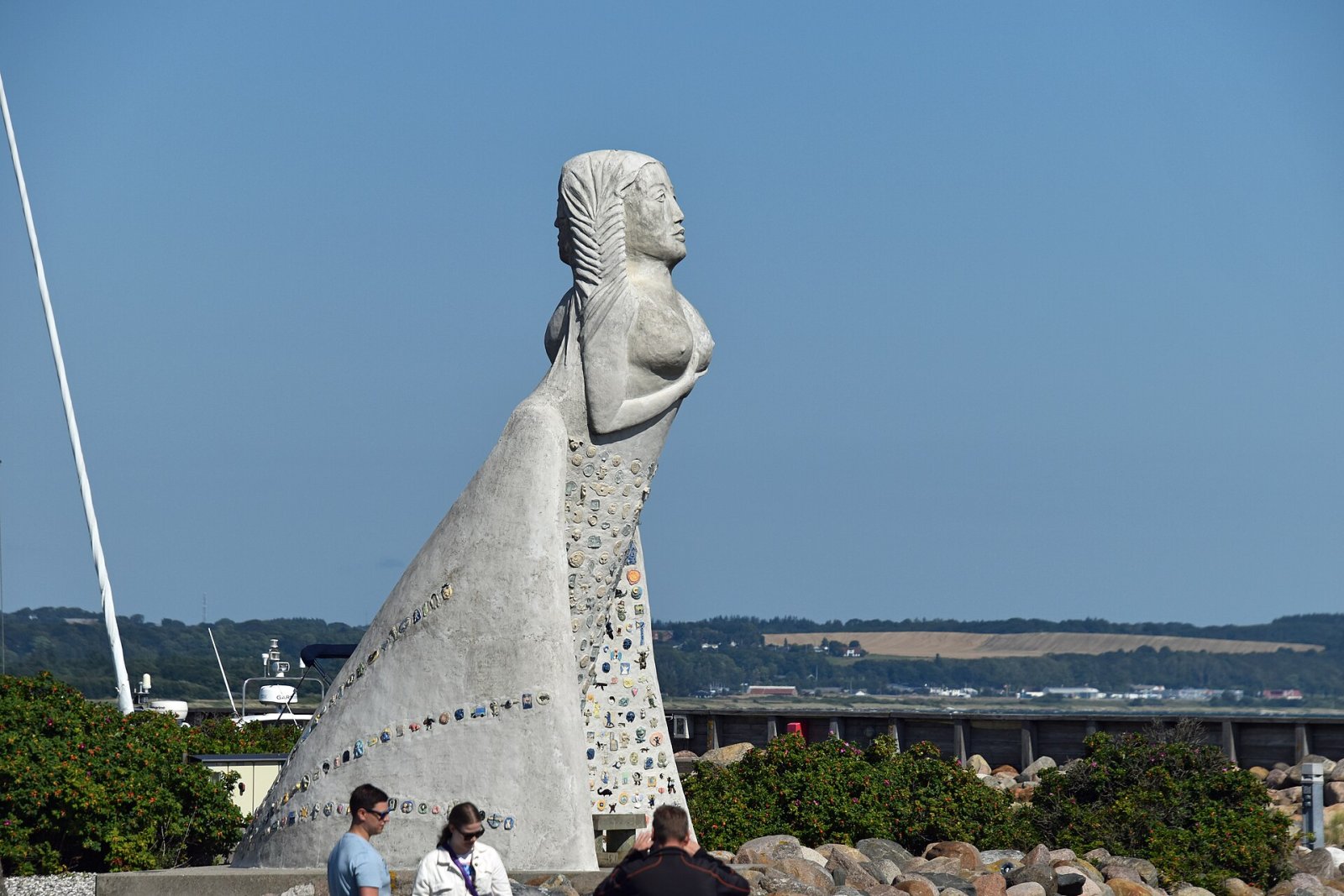 Fruen fra Havet: La escultura que cuenta el mar danés — Fruen fra Havet