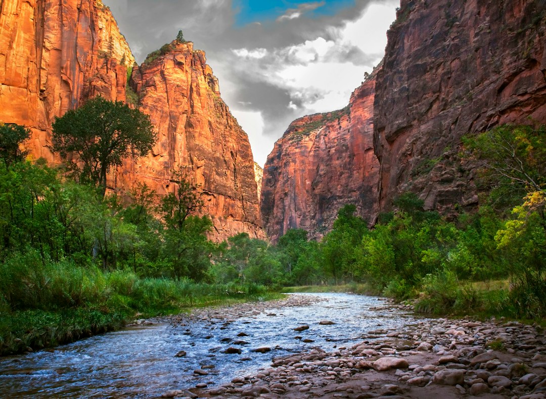 Les Narrows de Zion : marcher dans la rivière entre les rochers - Springdale | Secret World Trip Planner