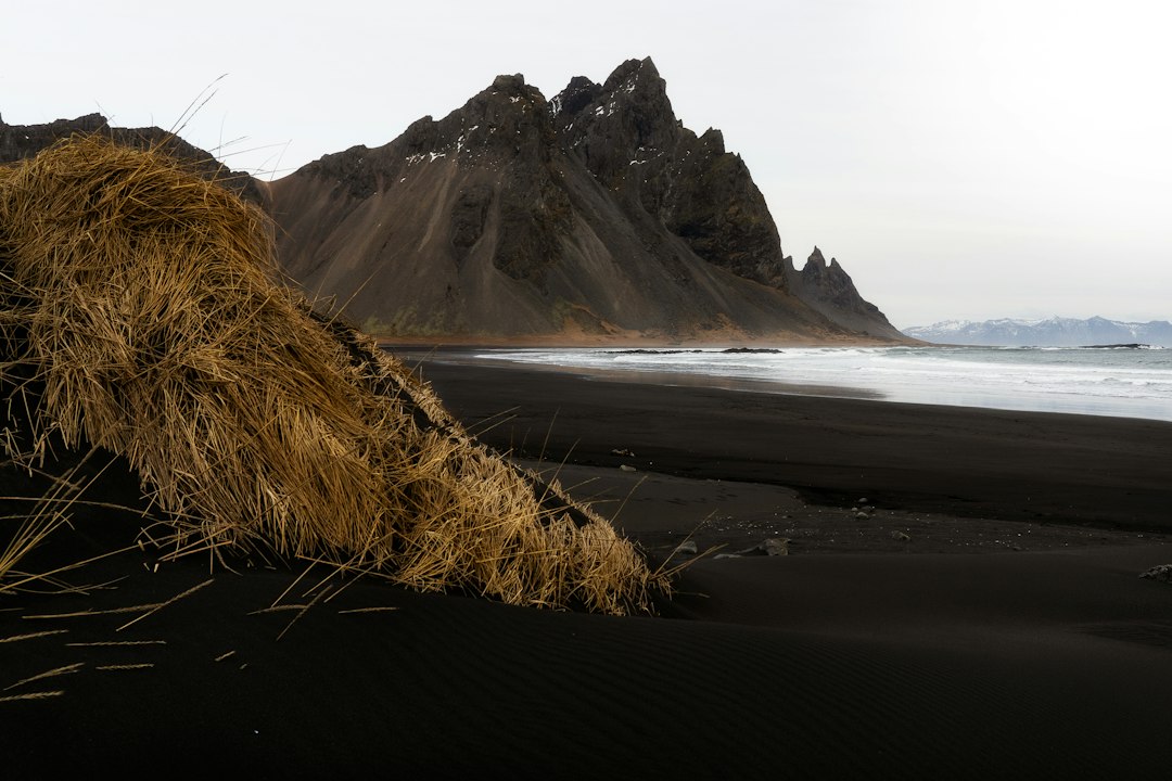 Stokksnes : la plage noire au pied du Vestrahorn - Stokksnesvegur 9720 | Secret World Trip Planner
